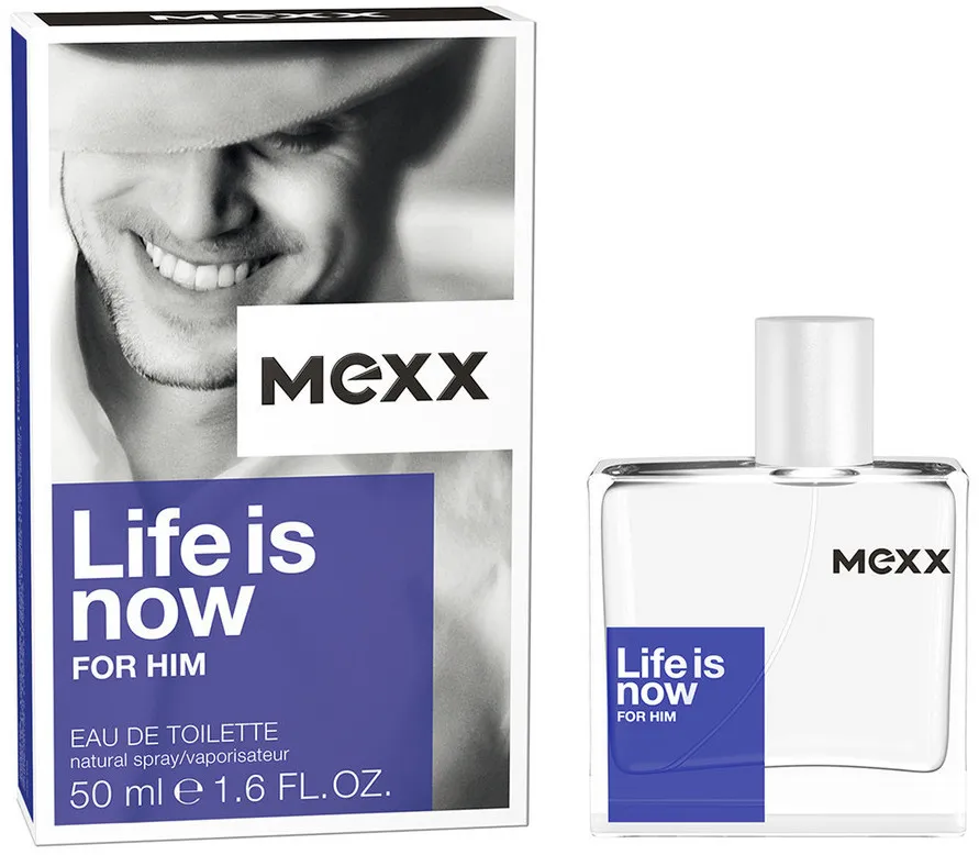 Mexx Life Is Now For Him eau de toilette voor mannen 50 ml
