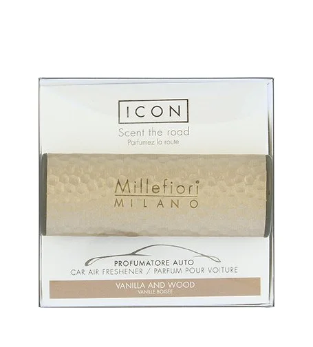 Icon Metal Vanilla & Wood autoparfum