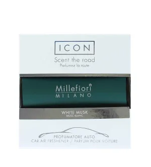 Millefiori Icon Classic White Musk autogeurtje groen