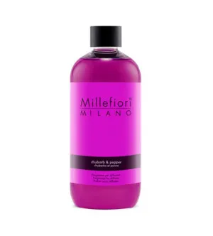 Millefiori Milano Rhubarb & Pepper navulling voor diffuser voor mannen