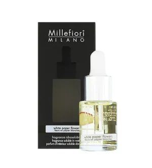 Millefiori Milano White Paper Flowers aroma olie 15 ml