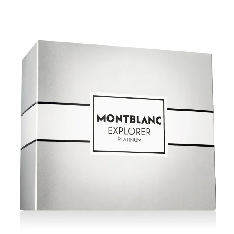 Explorer Platinum 60 ml + douchegel voor lichaam en haar eau de parfum voor heren 100 ml
