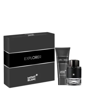 Montblanc Explorer geschenkset 60 ml + douchegel eau de parfum voor heren
