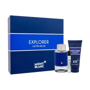Montblanc Explorer Ultra Blue EDP 100 ml + EDP MINI 7,5 ml + SG voor lichaam en haar 100 ml M