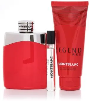Montblanc Legend Red EDP 100 ml + EDP MINI 7,5 ml + SG voor lichaam en haar 100 ml M