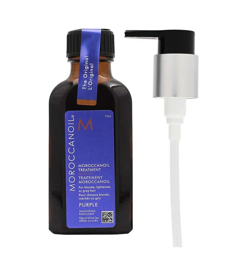 Treatment Purple haarolie voor blond, geblondeerd of zilverkleurig haar 50 ml