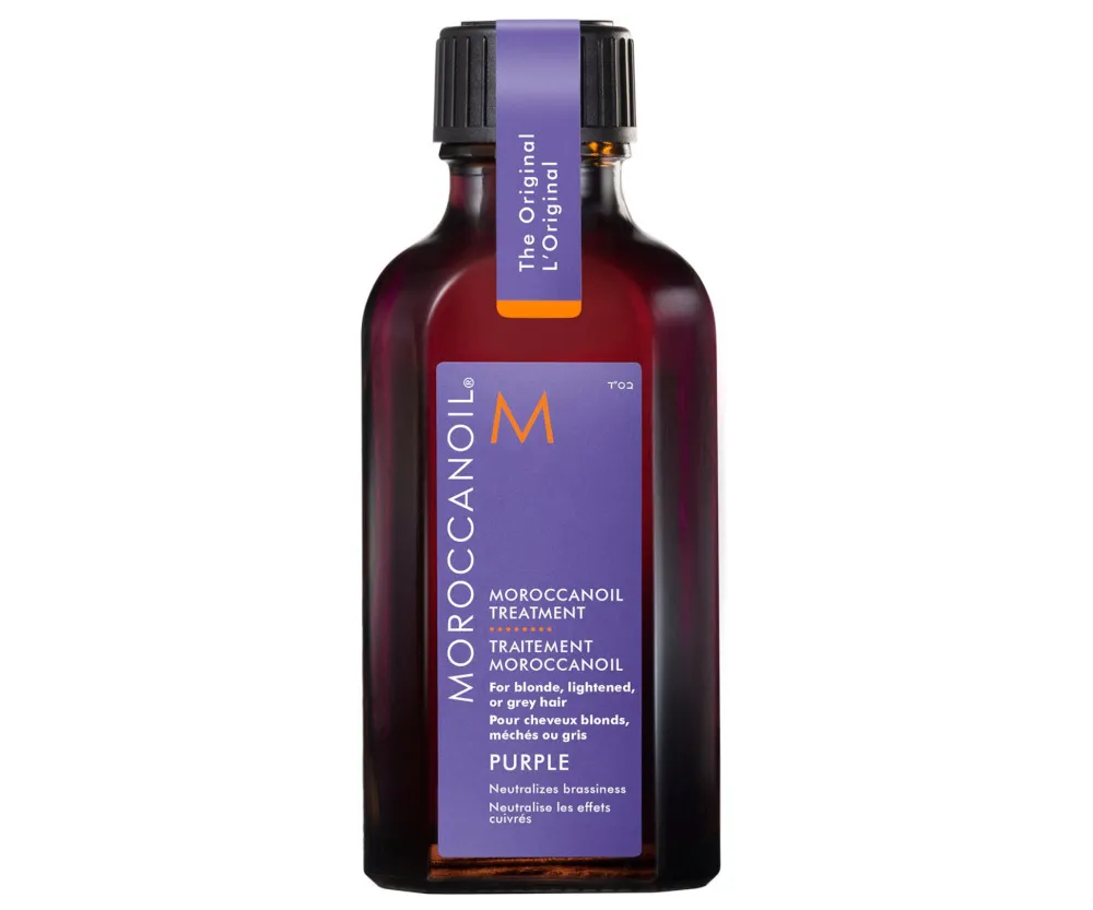Treatment Purple haarolie voor blond, geblondeerd of zilverkleurig haar 50 ml