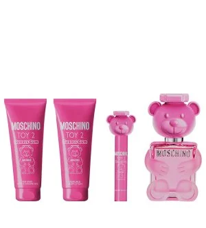 Moschino Toy 2 Bubble Gum cadeauset 100 ml + bodylotion 100 ml + douchegel 100 ml + eau de toilette voor dames