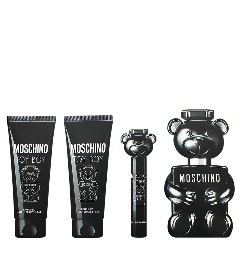 Toy Boy geschenkset 100 ml + aftershavebalsem 100 ml + douchegel 100 ml + eau de parfum eau de parfum voor mannen