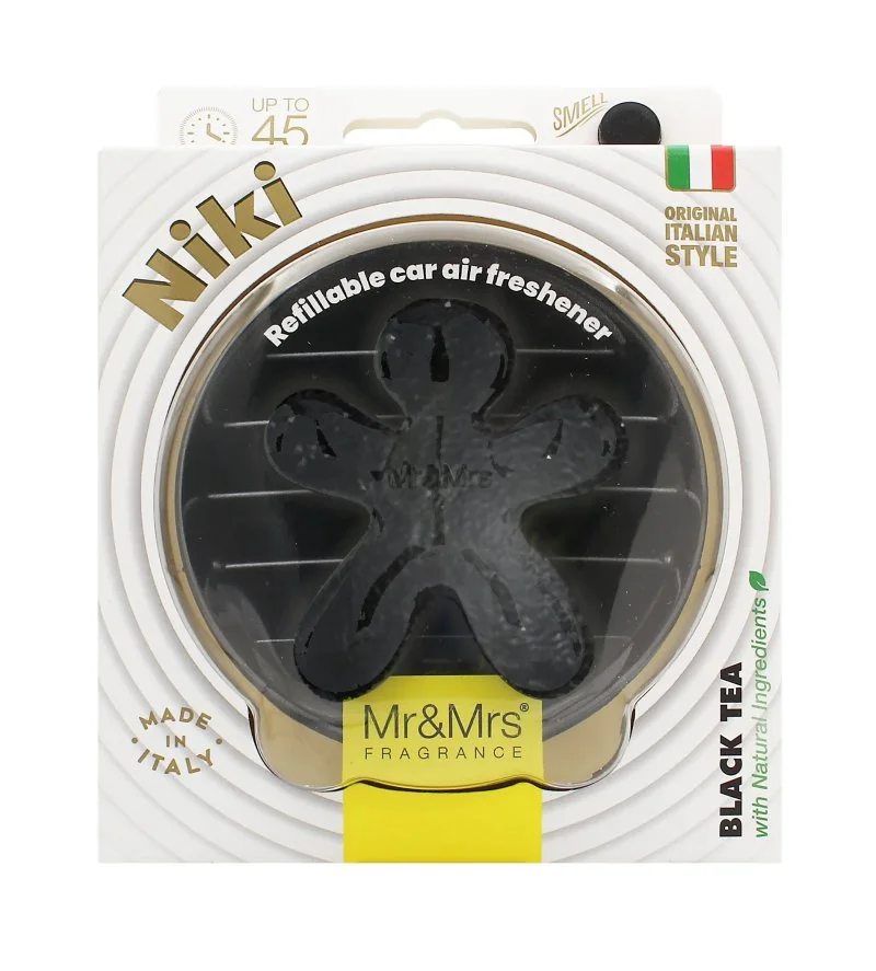 Niki Black Leather Black Tea autogeur