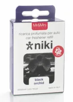 Mr&Mrs Fragrance Niki Black Orchid navulling geur voor in de auto