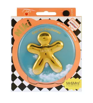 Mr&Mrs Fragrance Niki Cedar Wood Auto Luchtverfrisser