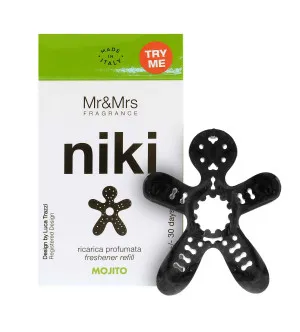 Mr&Mrs Fragrance Niki Mojito geurvulling voor de auto