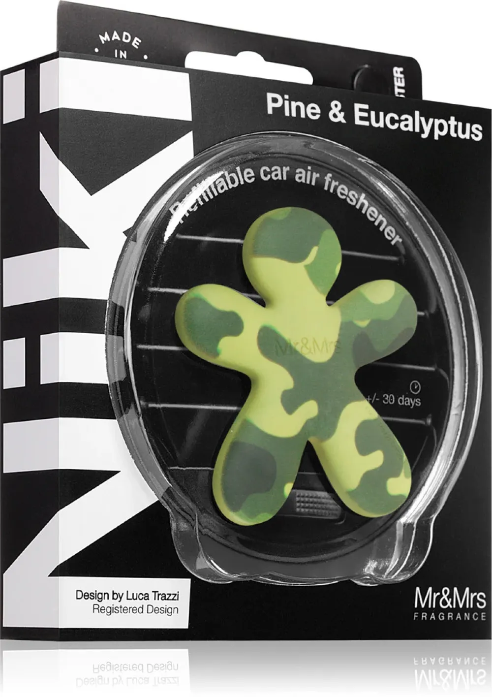 Niki Pine & Eucalyptus Auto Geur Mr&Mrs Fragrance Niki Pine & Eucalyptus Vůně do auta