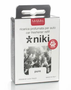 Mr&Mrs Fragrance Niki Pure navulling voor autogeurtje