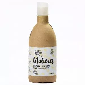 Mulieres Witte azijn 10% - verse citrus 450 ml - 100% natuurlijk