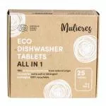Mulieres Vaatwastabletten - alles in één BIO (25 stuks) - met ecocert-certificaat