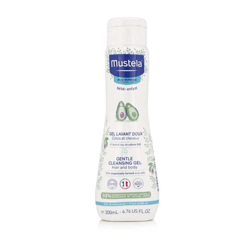 Bébé Zachte reinigingsgel voor haar en lichaam 200 ml