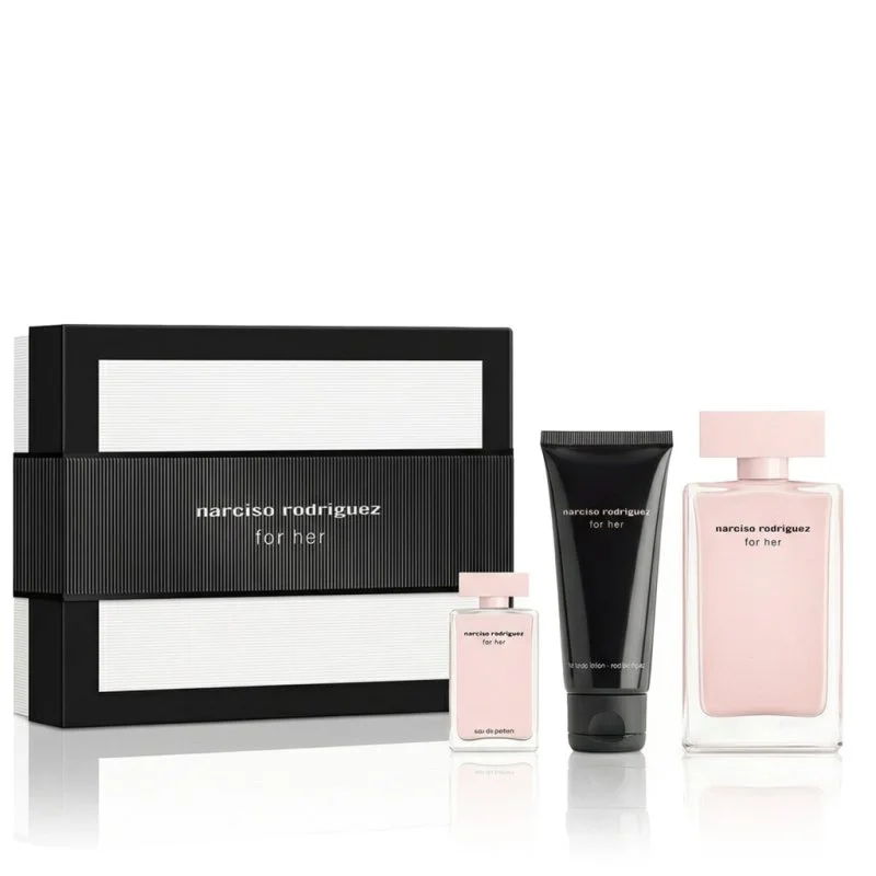 For Her 100 ml + EDP MINI 10 ml + BL eau de parfum voor dames 50 ml