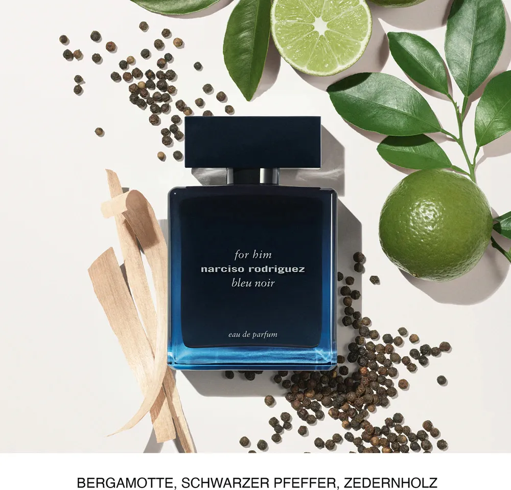 For Him Bleu Noir eau de parfum voor mannen 100 ml