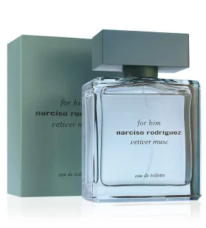 Narciso Rodriguez For Him Vétiver Musc eau de parfum voor mannen 100 ml
