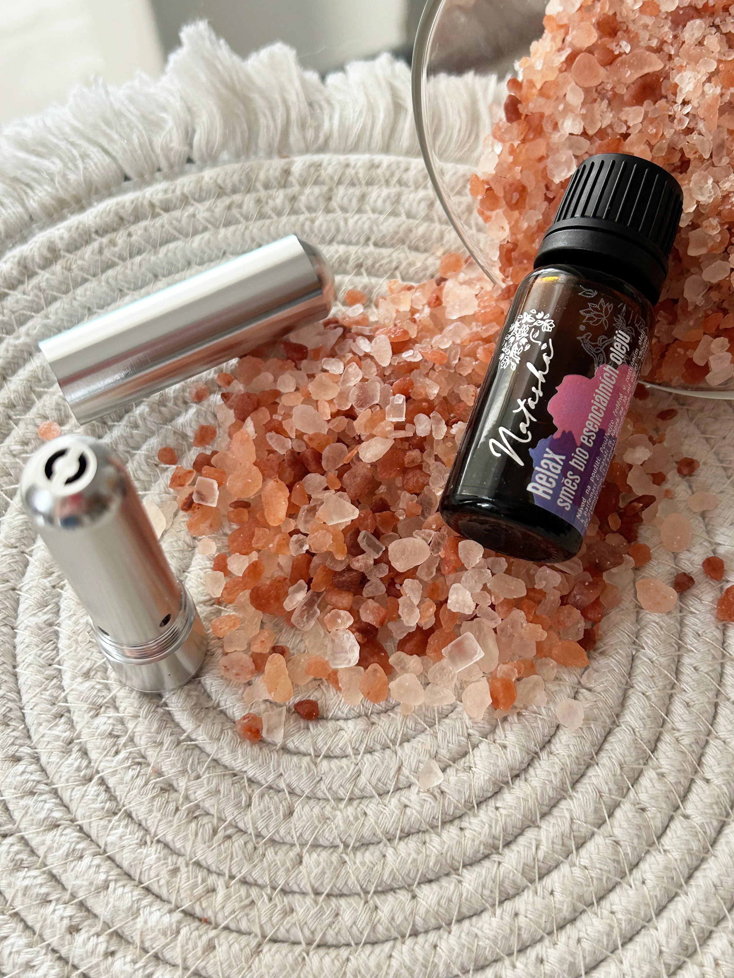 Natasha Aromaset met inhalator - Relax - rustgevende lavendel en citroen
