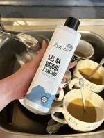 Natasha Afwasgel van kastanjes met citroengras 500 ml - krachtig tegen vet, zacht voor de huid