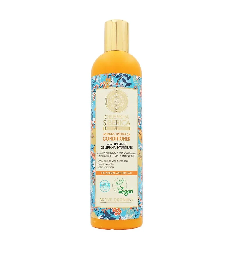 Oblepikha Siberica Intensive Hydration Conditioner duindoornconditioner voor normaal en droog haar 400 ml