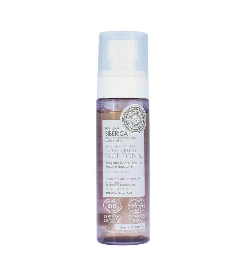 Organic Certified Instant Relief natuurlijke toner voor de gevoelige huid 100 ml