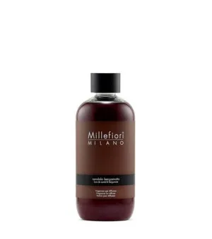 Millefiori Natural Sandalo Bergamotto navulling voor aromadiffuser 250 ml