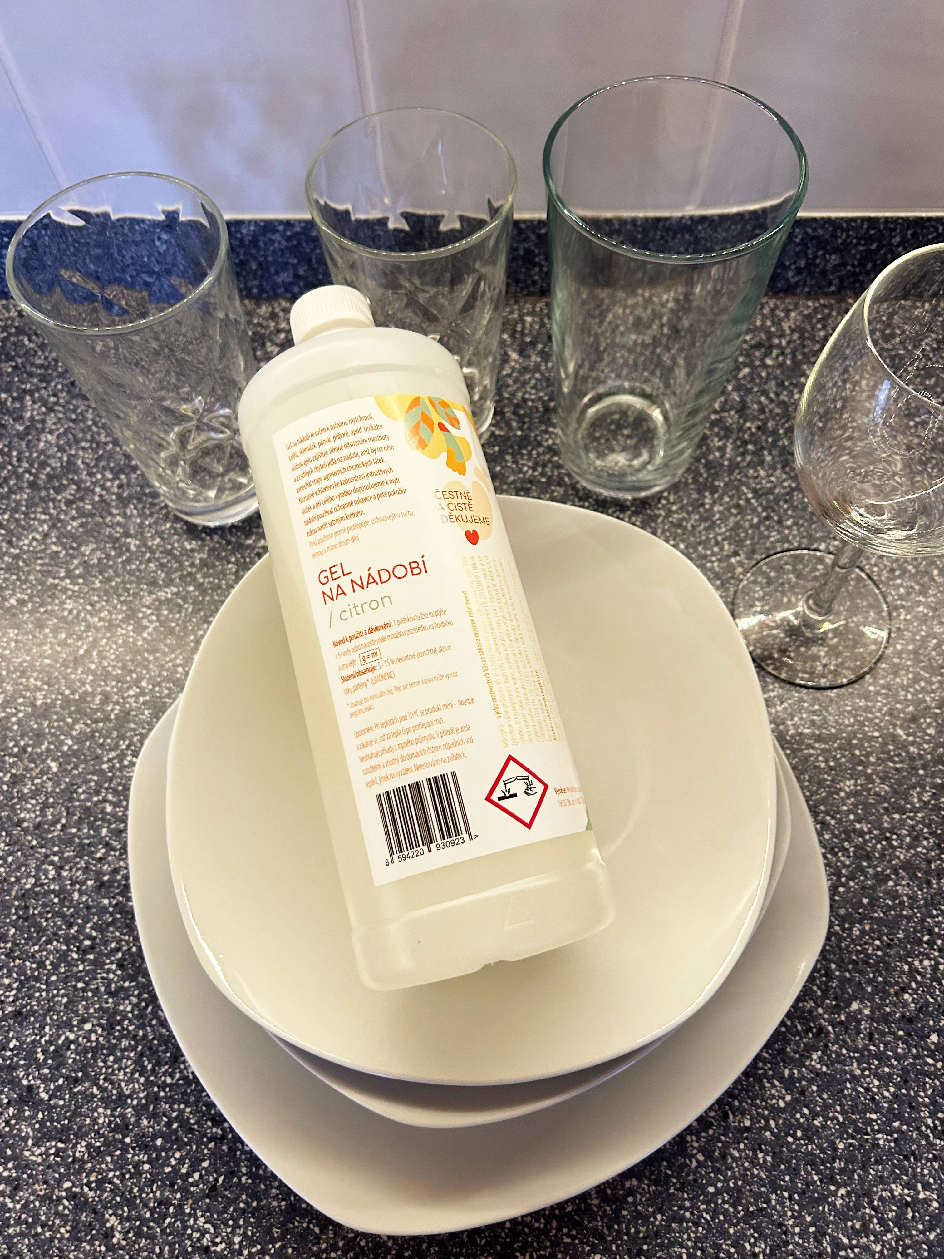 Natuty Afwasgel met citroengeur (1 l)