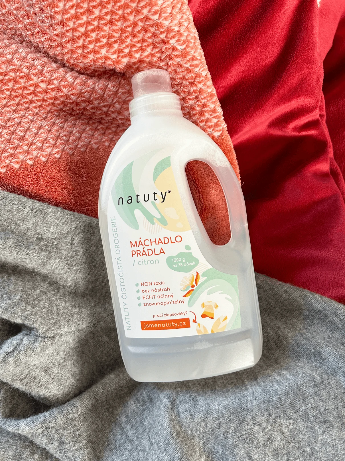 Natuty Wasverzachter met citroengeur 1 l