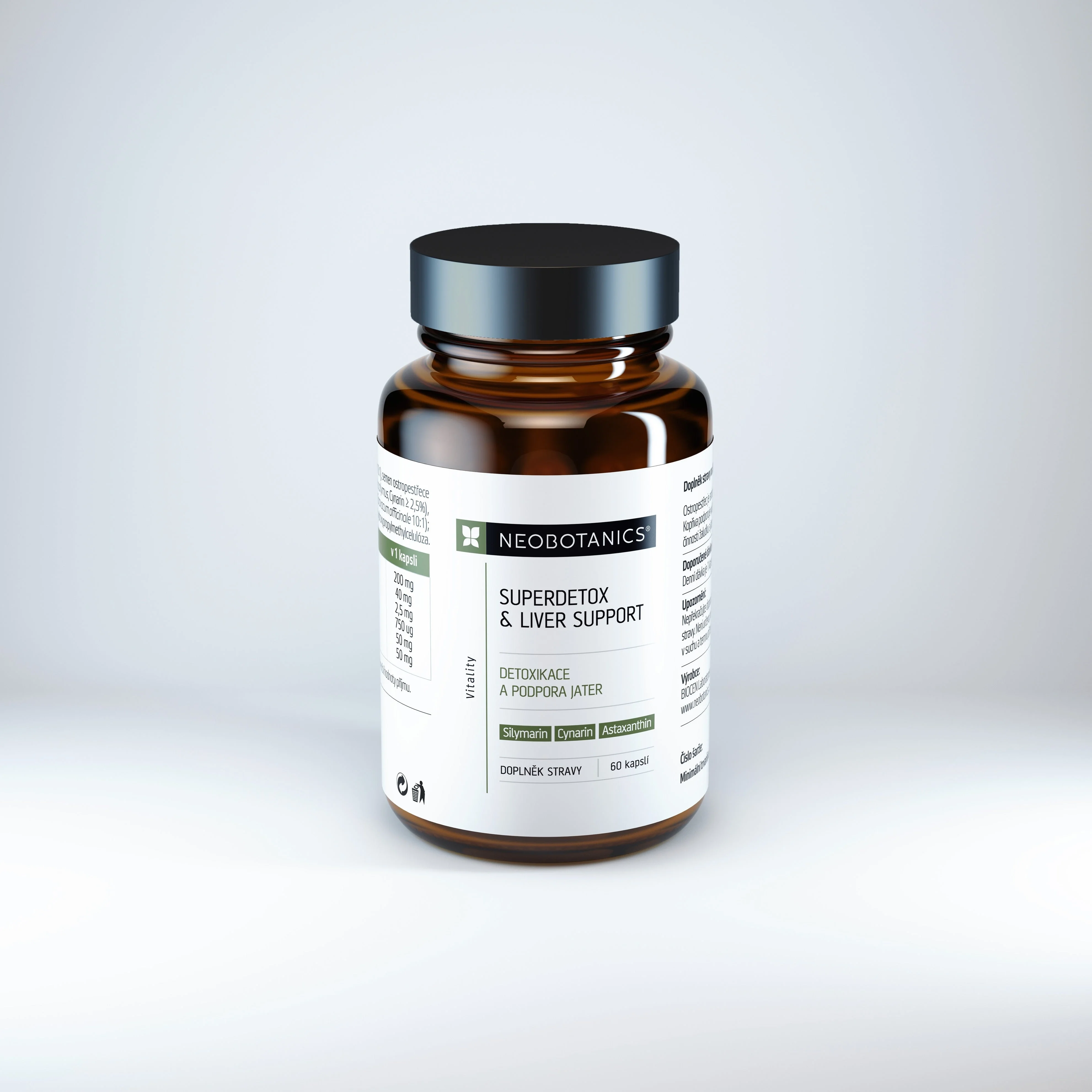 Neobotanics Superdetox & Liver Support (60 capsules) - ontgifting en ondersteuning van de lever