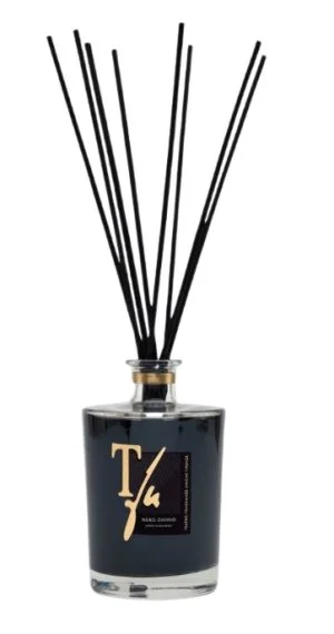 NERO DIVINO STICKS ML.500 HUISPARFUM - TFU (10 Zwarte Bamboestokjes van 36 cm inbegrepen)