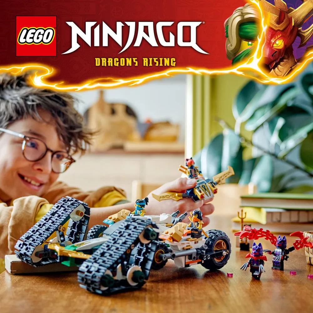 NINJAGO® 71820 Ninjateam en combivoertuig