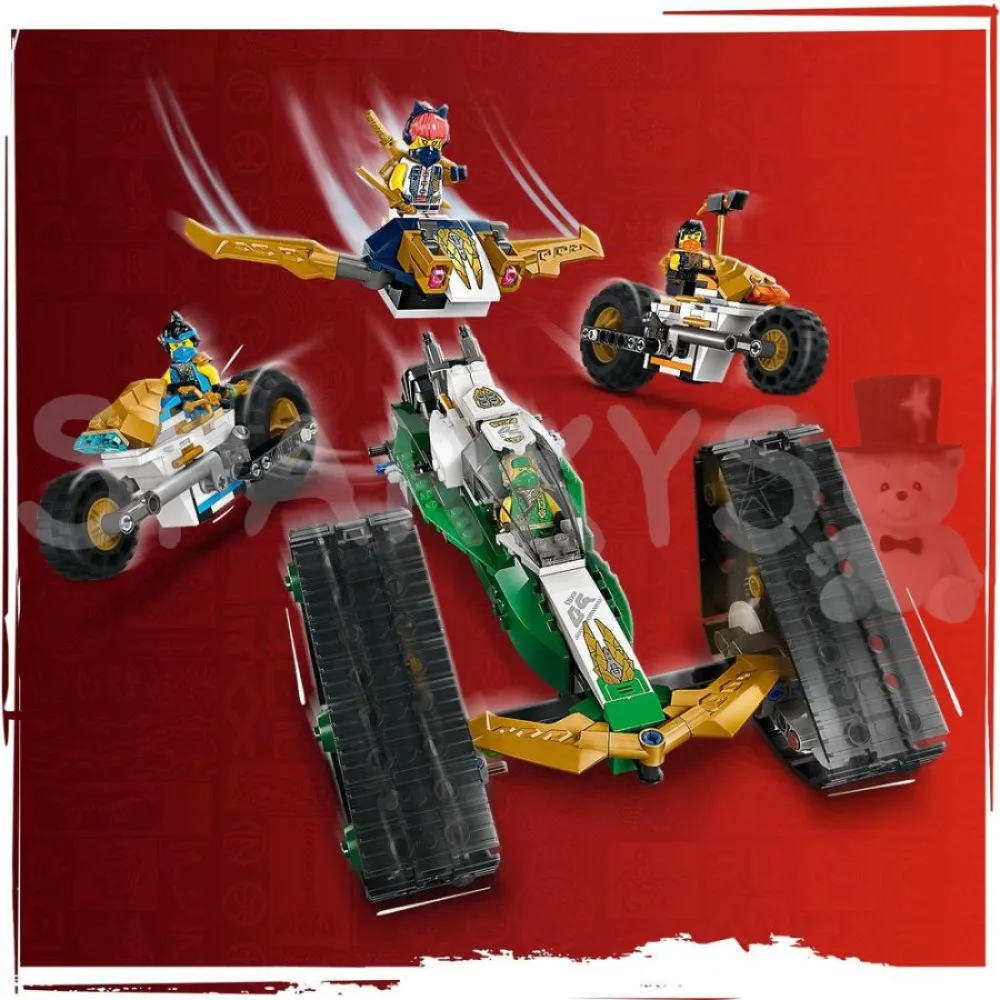 NINJAGO® 71820 Ninjateam en combivoertuig