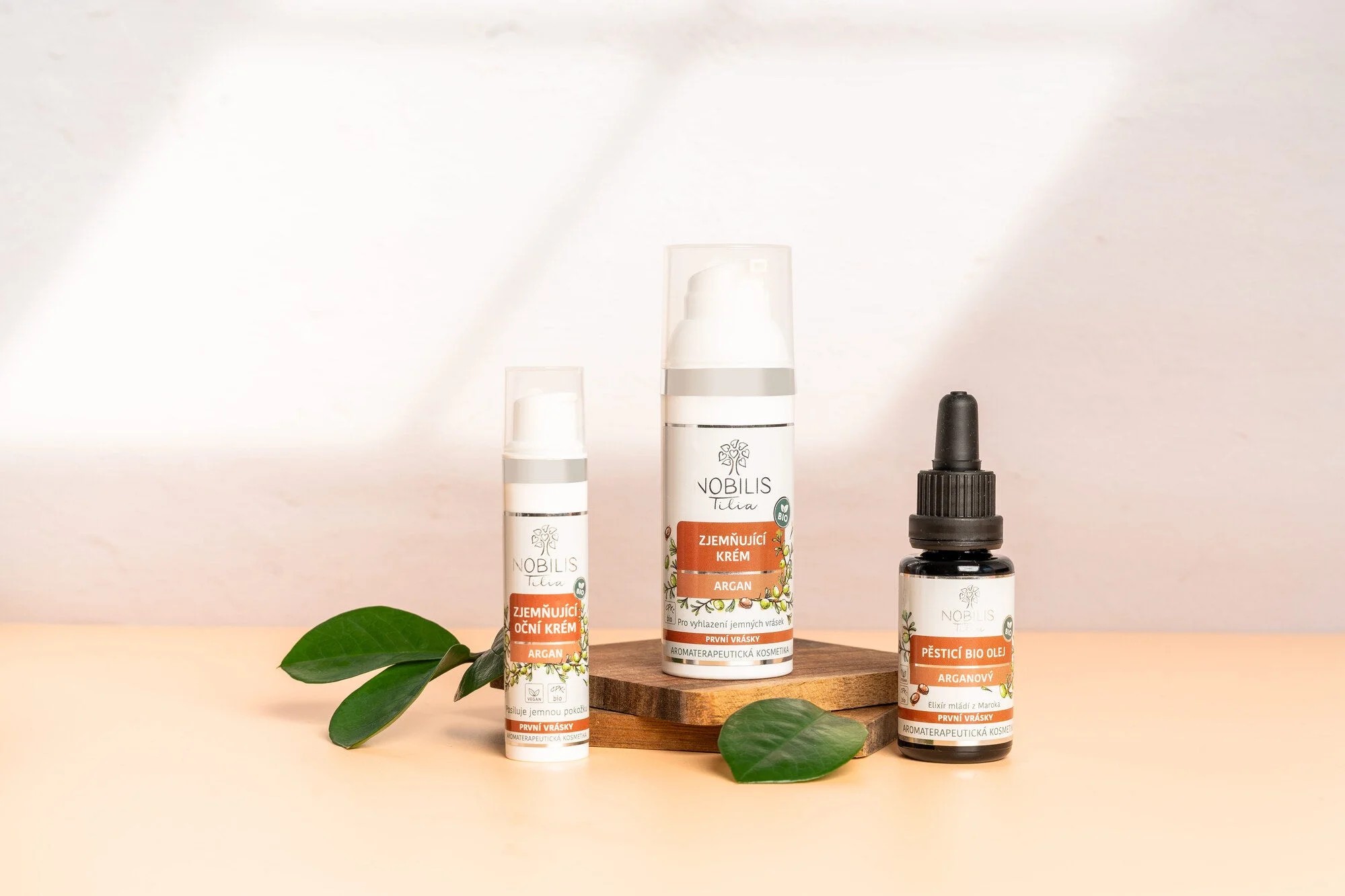Nobilis Tilia Verzachtende crème Argan BIO 2 ml - monster - exp. 06/2026 - extra portie vitaliteit