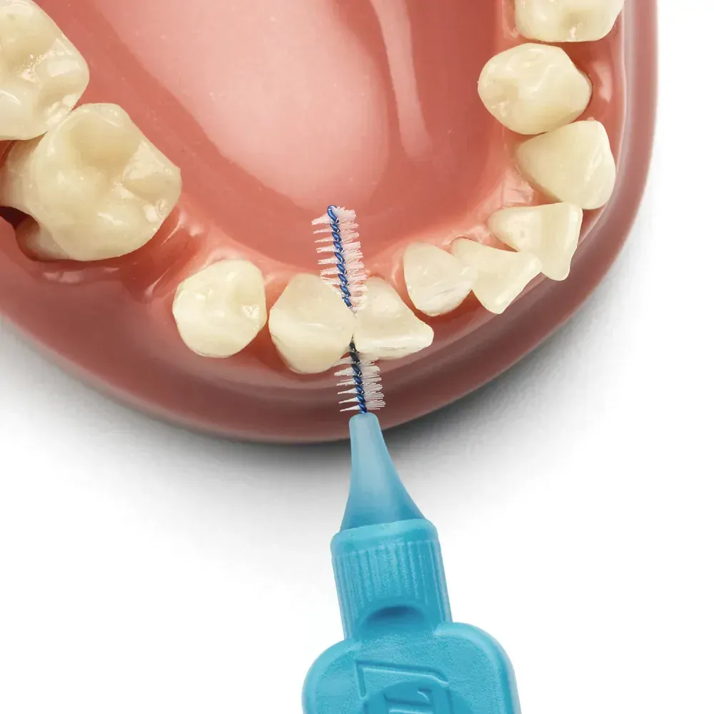 Normale interdentale borsteltjes 0,6 mm 8 stuks