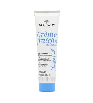 Nuxe Crème Fraîche de Beauté 3-in-1 hydraterende crème, reinigingsmelk en gezichtsmasker