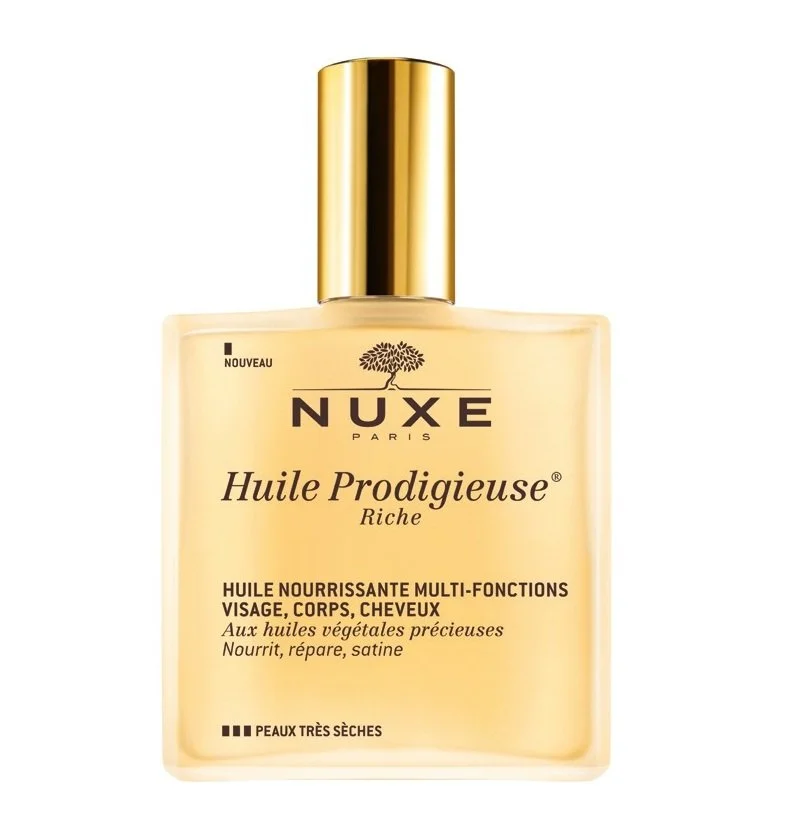 Huile Prodigieuse Riche multifunctionele droge olie voor de zeer droge huid 100 ml