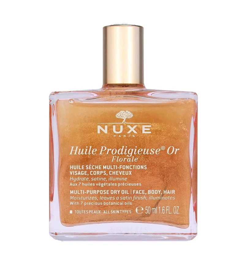 Huile Prodigieuse Or Florale multifunctionele droge olie voor gezicht, lichaam en haar 50 ml