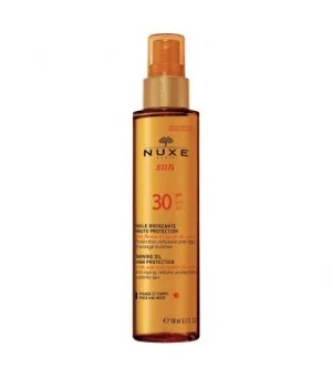 Nuxe Sun bruinende zonneolie voor gezicht en lichaam SPF 30