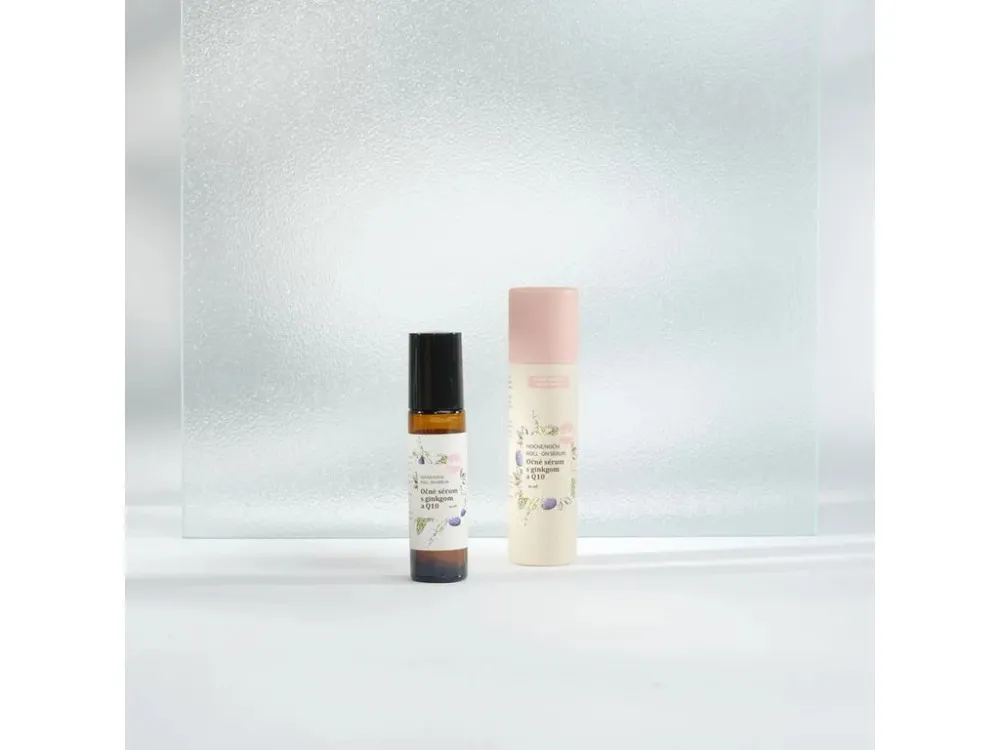 Kvitok Oogserum met Ginkgo en Q10 - Nacht 10 ml Roll-on