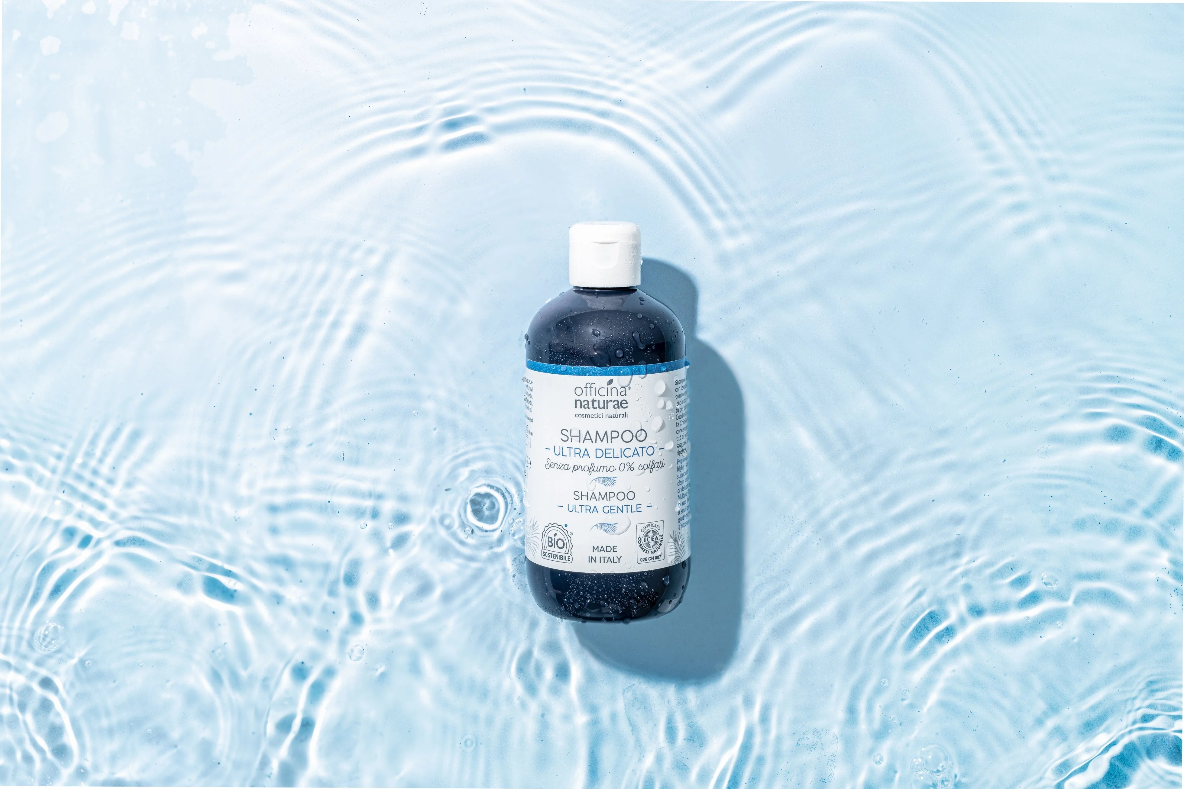 Officina Naturae Shampoo voor de zeer gevoelige hoofdhuid Ultra Delicato (250 ml) - ook geschikt voor mensen met MCS