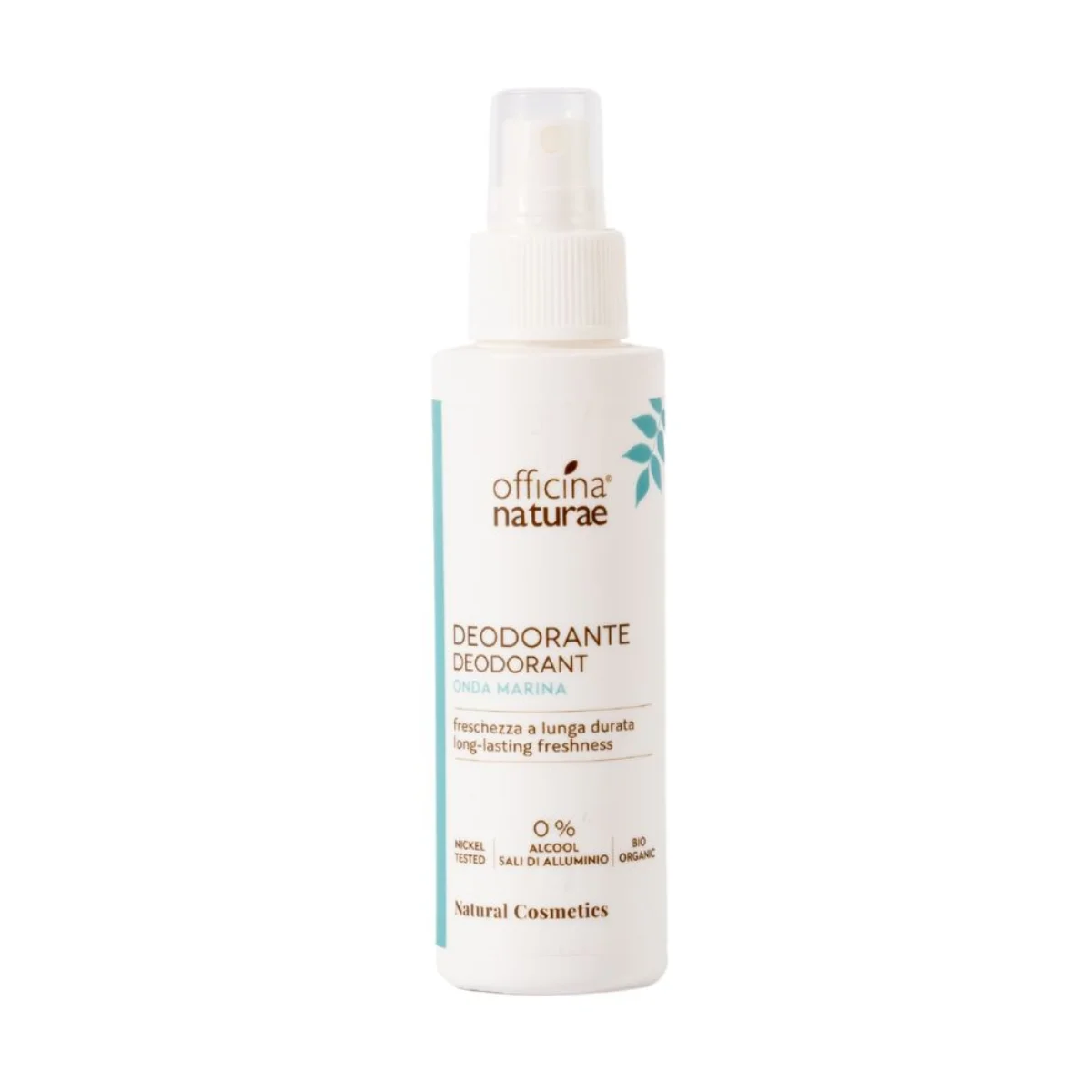 Officina Naturae Deospray - Sea Wave (100 ml) - neutraliseert onaangename geurtjes en zorgt voor een frisse geur