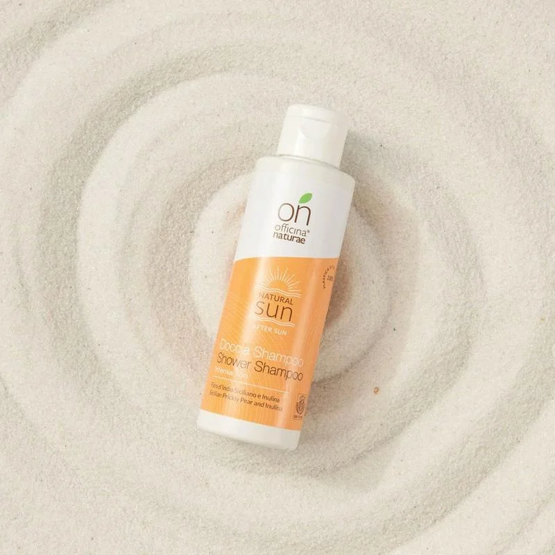 Officina Naturae Douchegel en shampoo na het zonnebaden (150 ml) - met vanille-kokosgeur