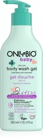 OnlyBio Zachte babywas (300 ml) - geschikt vanaf de geboorte