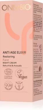 OnlyBio Anti Age Elixir Vernieuwende Nachtcrème (50 ml)