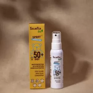 Solar Tea Zonnebrandspray voor kinderen SPF 50 (100 ml) zonder parfum