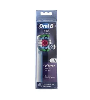 Oral-B Pro 3D White opzetborstels 4 stuks